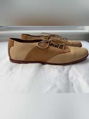 Sperry women’s Top-Sider Leather Suede Taylor Oxford Shoes Size 11M Preowned